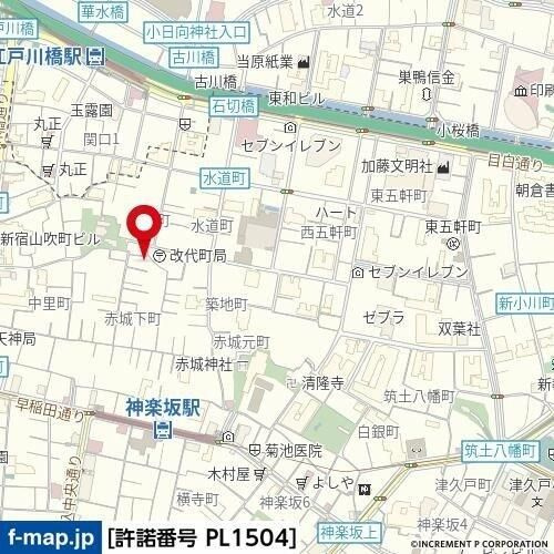 ＰＲＯＳＰＥＣＴ　ＫＡＧＵＲＡＺＡＫＡの地図