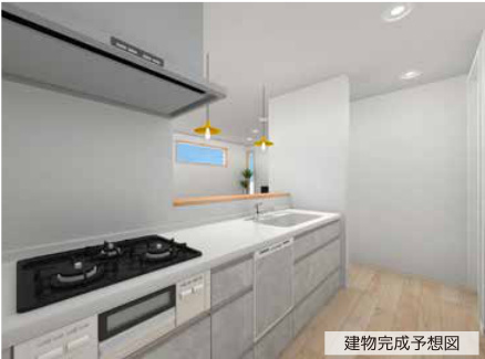 泉区和泉町 新築戸建 3980万円のキッチン