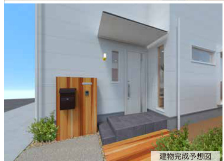 泉区和泉町 新築戸建 3980万円の外観パース