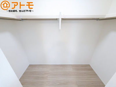 【収納】 | 清水区南岡町2期　新築戸建　全1棟 | 収納家具を減らせる容量の大きなクローゼット♪