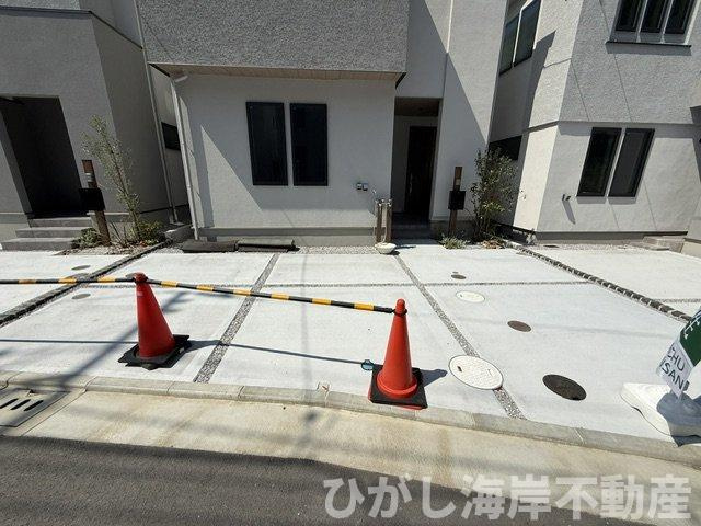 茅ケ崎市柳島海岸　新築戸建　全19区画の駐車場|駐車スペース