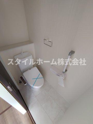 御津町上佐脇屋敷貸家のトイレ