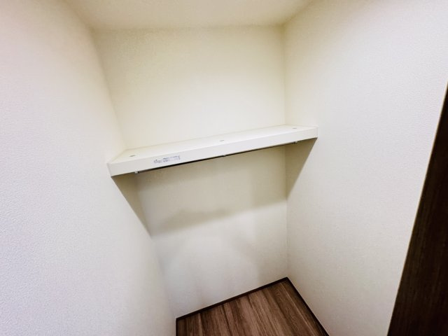 松戸市新松戸６丁目新築戸建【新松戸南小学校：4分】の収納|2Fファミリークローゼット