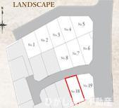 茅ケ崎市柳島海岸　新築戸建　全19区画の区画図|対象18号棟
