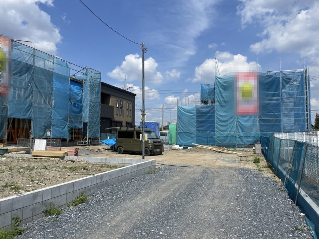 【前面道路含む現地写真】 | 熊谷市上恩田　新築戸建　全5棟　2号棟