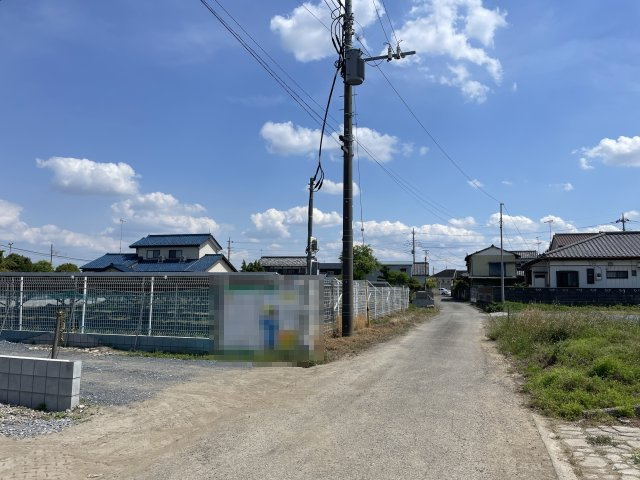 【前面道路含む現地写真】 | 熊谷市上恩田　新築戸建　全5棟　2号棟
