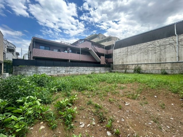 大田区北千束　建築条件なし売地の外観