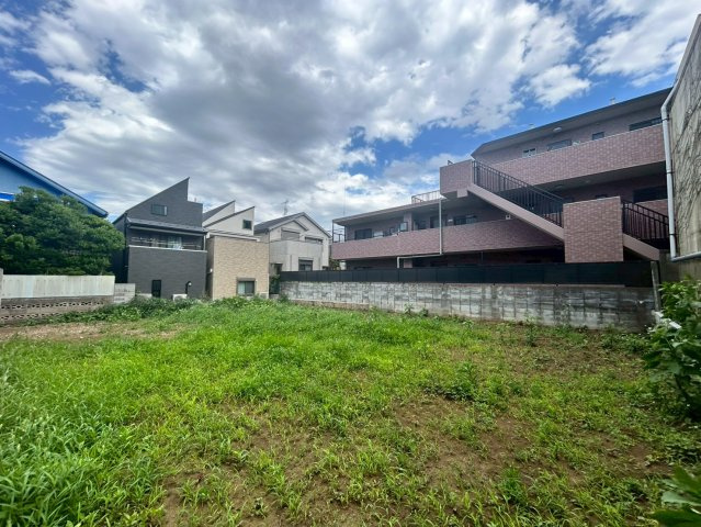 大田区北千束　建築条件なし売地の外観