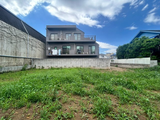 大田区北千束　建築条件なし売地の外観