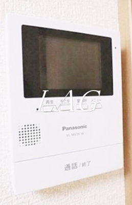 【セキュリティ】 | ＦＬＡＴ山王 | モニター付きインターホン(同仕様)です。