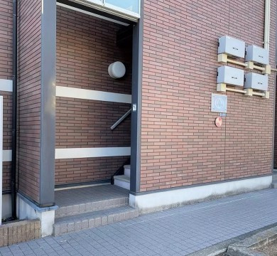 ムカイハラⅡのエントランス