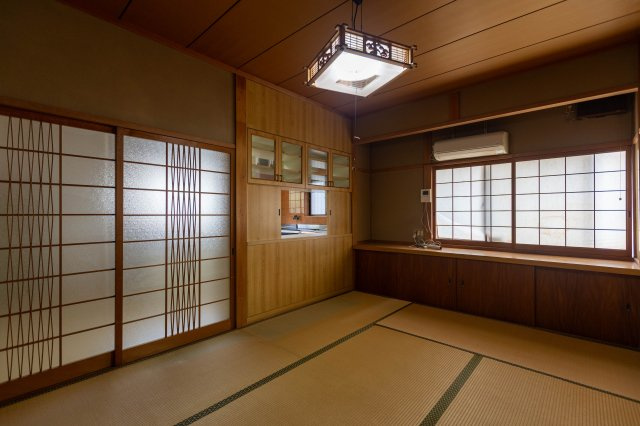 御津町苅屋中古戸建のダイニング|和風です