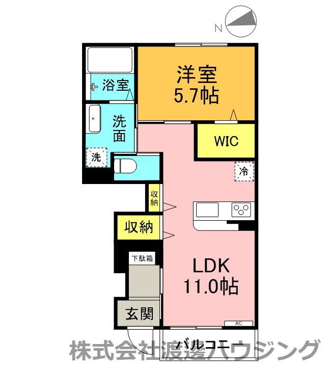 リヴィエール尼崎の間取り