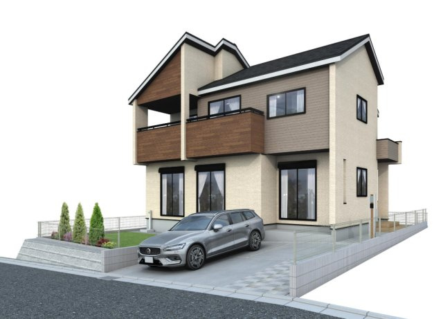 横浜市泉区上飯田町 新築戸建て【仲介手数料無料】カースペース2台