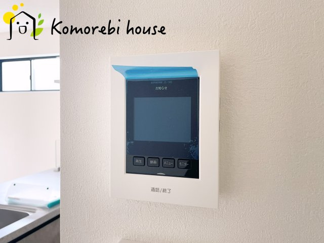 さいたま市見沼区南中丸　17期　新築一戸建て　KEIAI GRACE　01の防犯設備|モニター付インターホンです