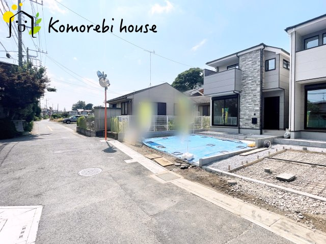 さいたま市見沼区南中丸　17期　新築一戸建て　KEIAI GRACE　01の前面道路含む現地写真|前面道路含む現地写真です