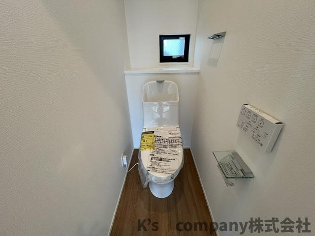茅ヶ崎市中島　新築戸建　4号棟のトイレ|2階トイレ◇◇