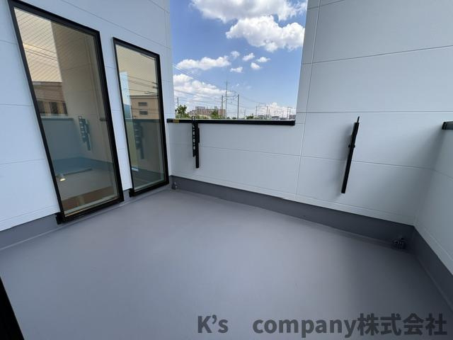 茅ヶ崎市中島　新築戸建　4号棟のバルコニー|プライベート空間バルコニー◇◇