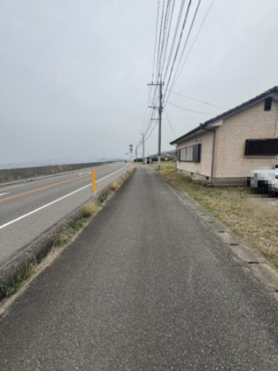 【前面道路含む現地写真】 | 天草郡苓北町上津深江