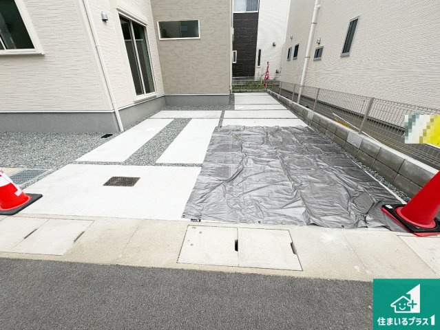 ●3(土)4(日)現地案内可能！　奈良市東九条町　全3邸　の駐車場|駐車スペース！散水栓があるので、こまめに愛車を洗えます！