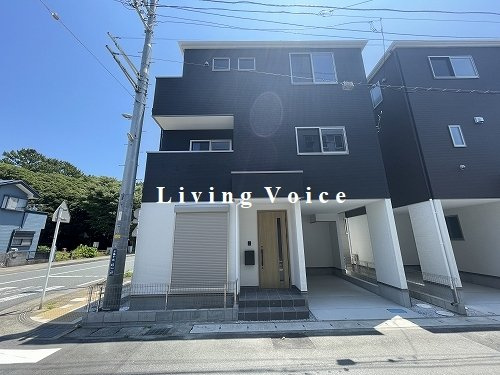【仲介手数料０円】平塚市夕陽ケ丘2期　新築一戸建て　1号棟　全2棟の外観|1号棟　平塚市夕陽ケ丘2期　新築一戸建て　全2棟