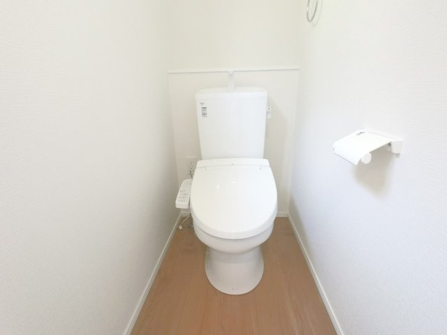 鳥栖市鎗田町3期　2号棟のトイレ|トイレです