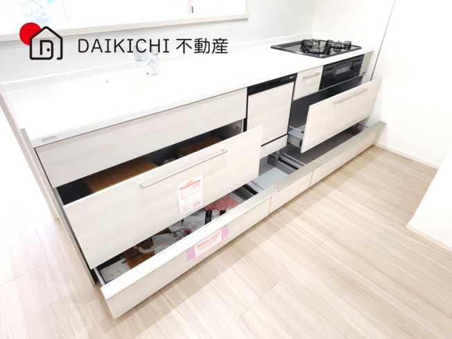 【キッチン】 | 羽生市大字上岩瀬　新築戸建　全12棟　5号棟