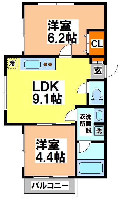 小金井市本町６丁目の賃貸マンション