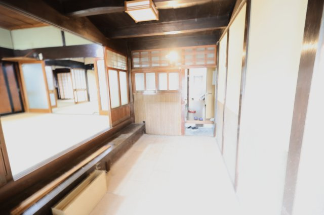 安富町名坂古民家の玄関|きれいな玄関です