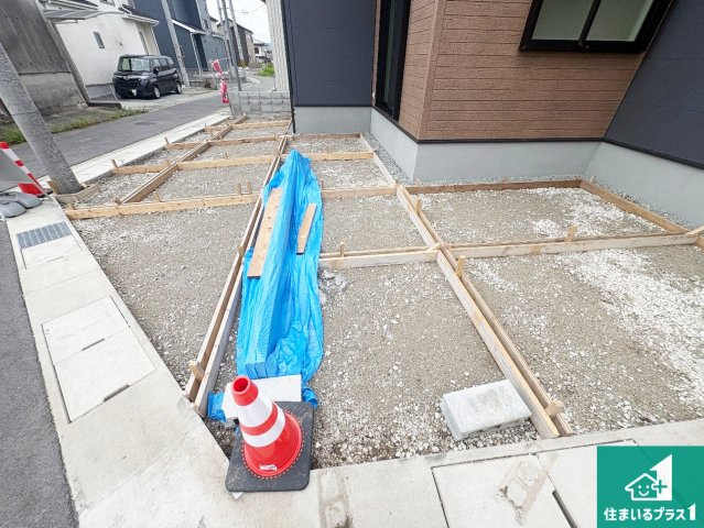●奈良市東九条町　第20期　新築一戸建ての駐車場|駐車スペース！散水栓があるので、こまめに愛車を洗えます！