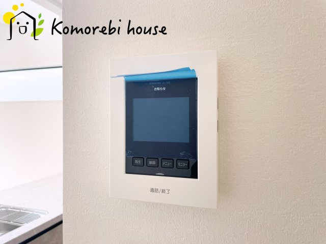 さいたま市見沼区南中丸　17期　新築一戸建て　KEIAI GRACE　03の防犯設備|モニター付インターホンです