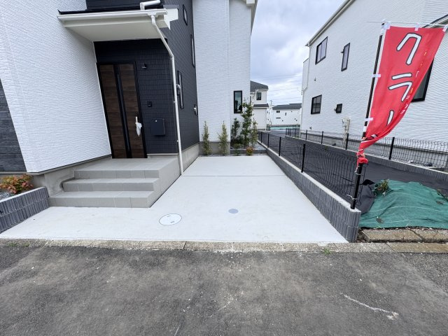 松戸市新松戸６丁目新築戸建【新松戸南小学校：4分】の駐車場|D号棟駐車スペース