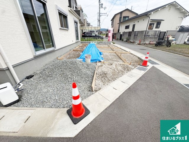 ●奈良市東九条町　第20期　新築一戸建ての駐車場|駐車スペース！散水栓があるので、こまめに愛車を洗えます！