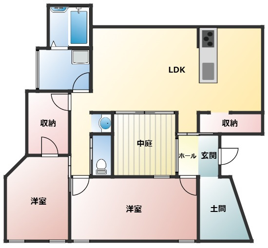 【間取り】 | 天草市佐伊津町