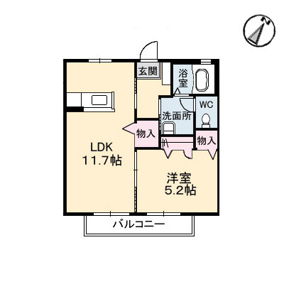 【間取り】 | メゾンスカイヒルズ　N棟