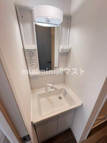 プール・トゥジュール梅田ウエストⅡの独立洗面台