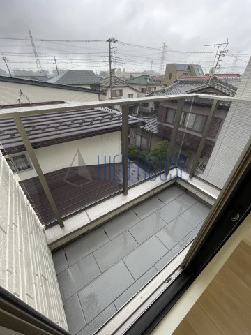 グランリーフのバルコニー