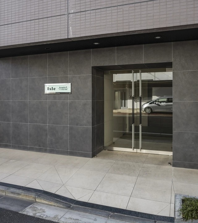 アイル両国弐番館のエントランス