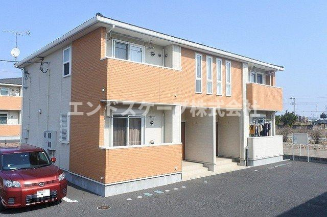 ファインＢの外観|高崎、前橋、伊勢崎のお部屋探しはエンドスケープまで！お客様の理想お聞かせ下さい♪