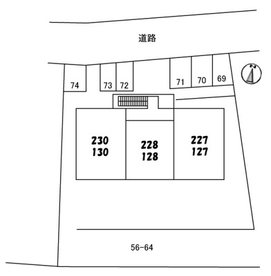 【区画図】 | メゾンスカイヒルズ　Q棟