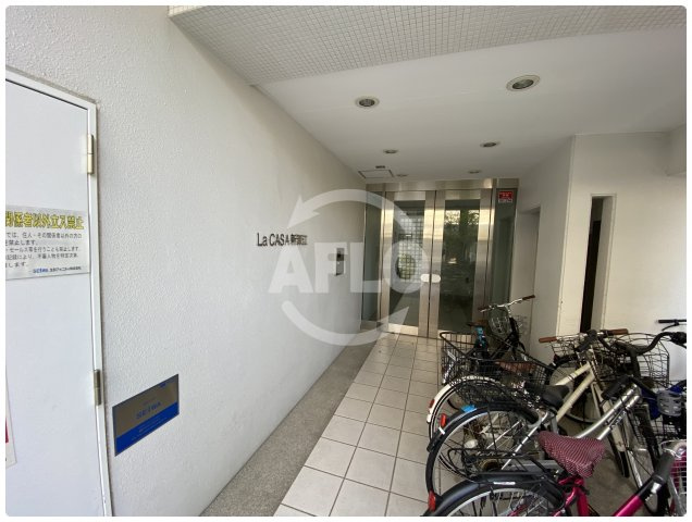 La CASA新深江のエントランス|La CASA新深江　エントランス