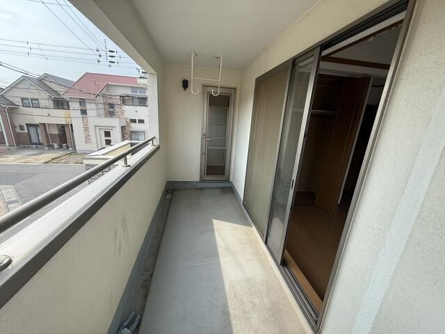 中古戸建　姫路市網干区新在家のバルコニー|落ち着いた時間を過ごせるバルコニーです