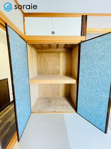 所沢市上新井５丁目　中古戸建の収納|令和8年5月14日撮影。