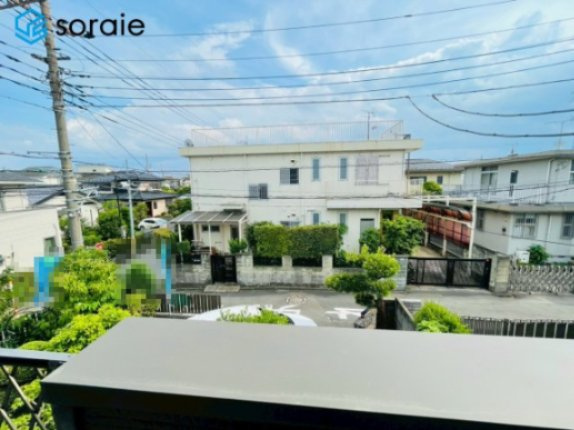 所沢市上新井５丁目　中古戸建の展望|令和8年5月14日撮影。