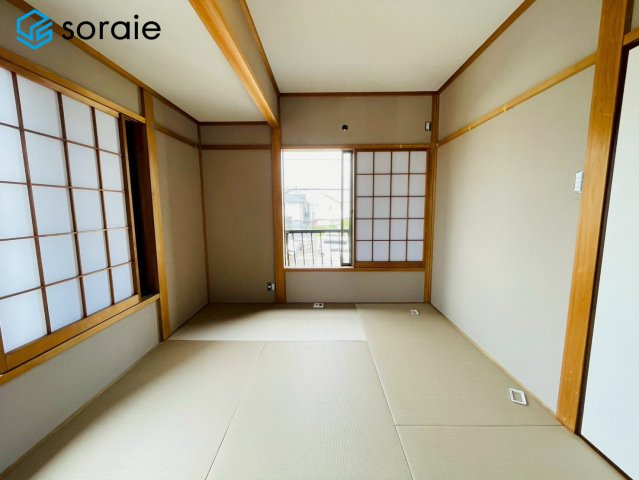 所沢市上新井５丁目　中古戸建の和室|令和8年5月14日撮影。