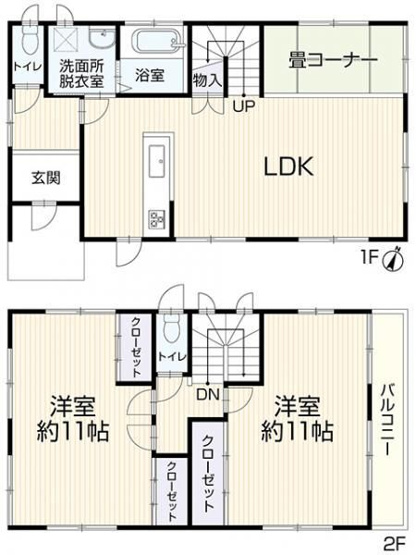 【間取り】 | 城南区友丘4丁目　戸建て