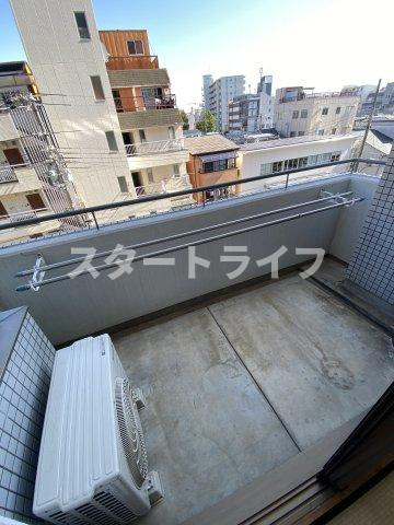 大阪市淀川区東三国２丁目の賃貸マンションのバルコニー|参考写真