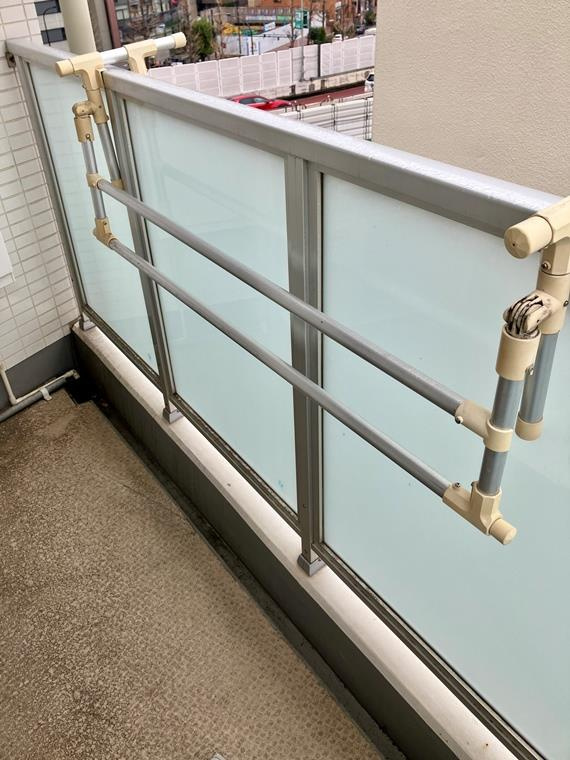 ディアクオーレ白金高輪のバルコニー