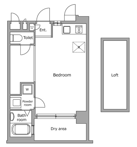 新品家具付きマンション代々木7(KaGood東京)