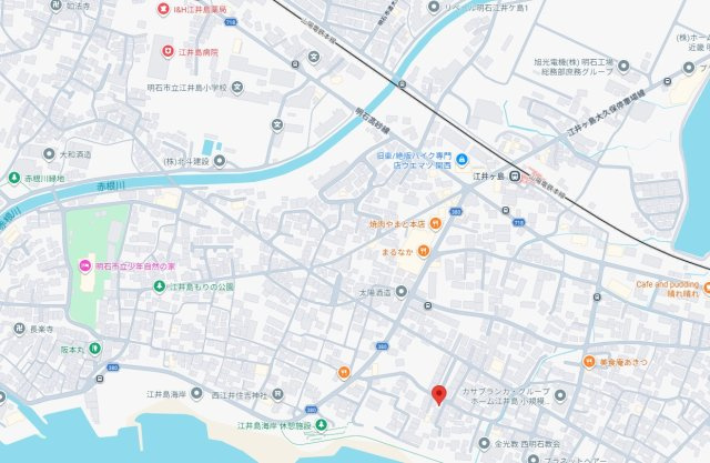 【地図】 | 明石市大久保町江井島3期（全1棟）新築